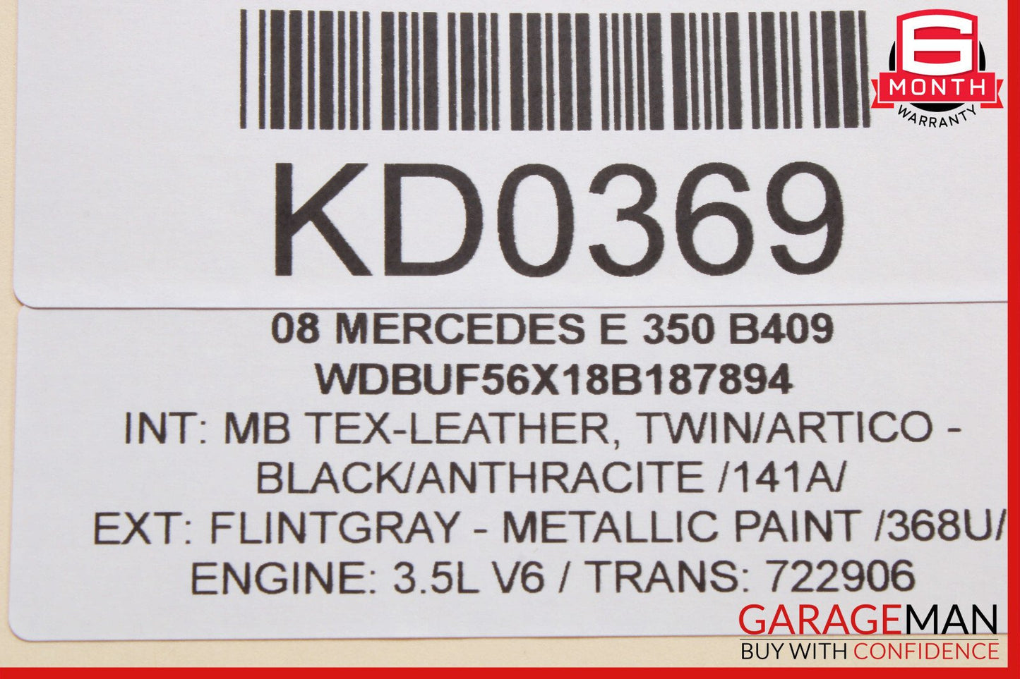 03-09 Mercedes E350 E550 Front Right Passenger Door Control Module Unit OEM
