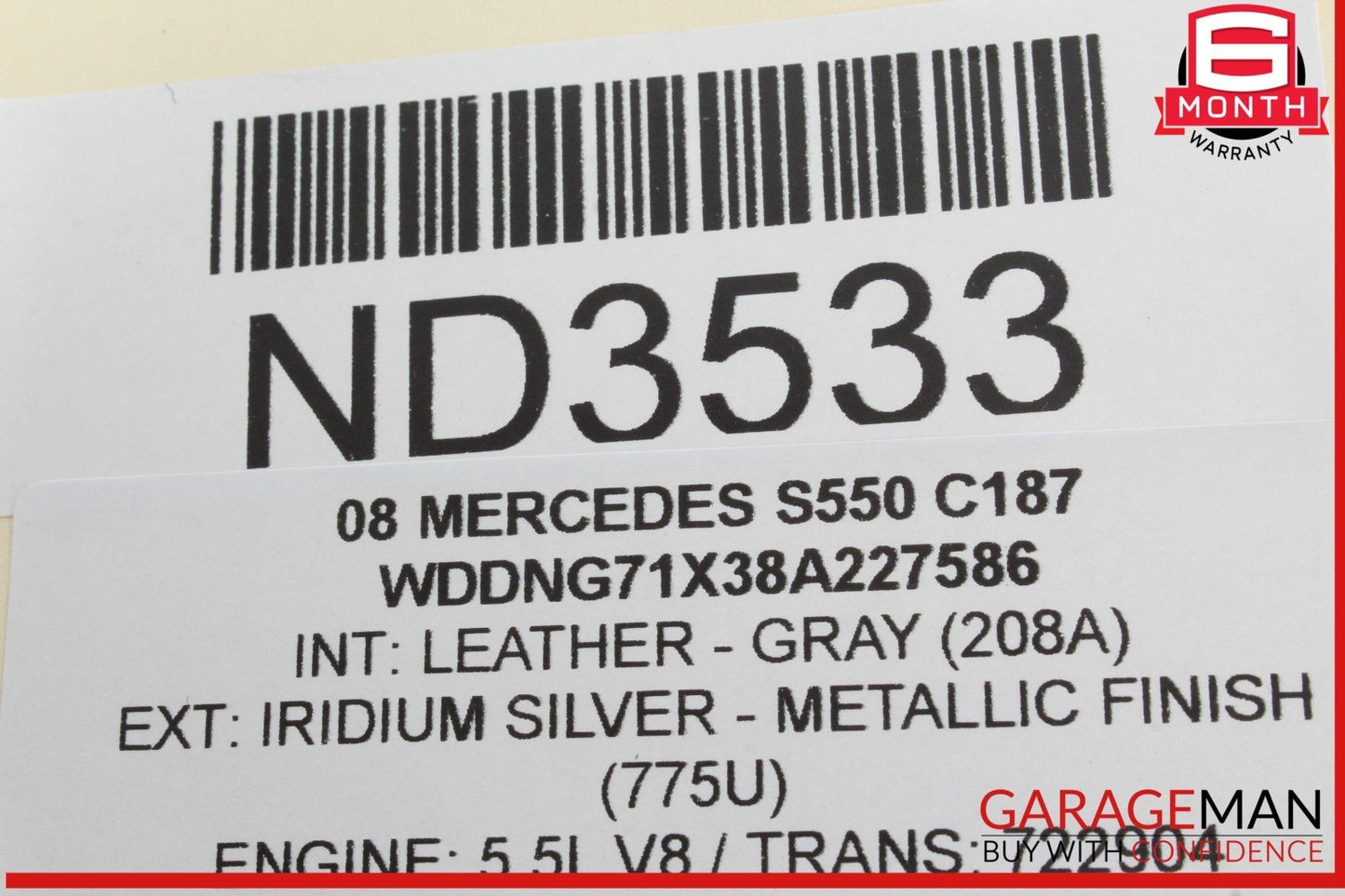 07-13 Mercedes W221 S550 S400 Rear Right or Left Side Door Control Module OEM