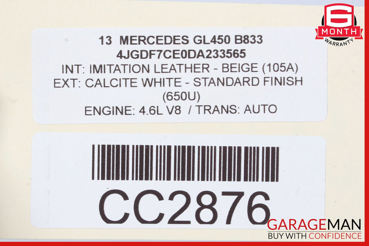 07-12 Mercedes X164 GL450 722.9 7G 4Matic AWD Automatic Transmission Tranny 161k