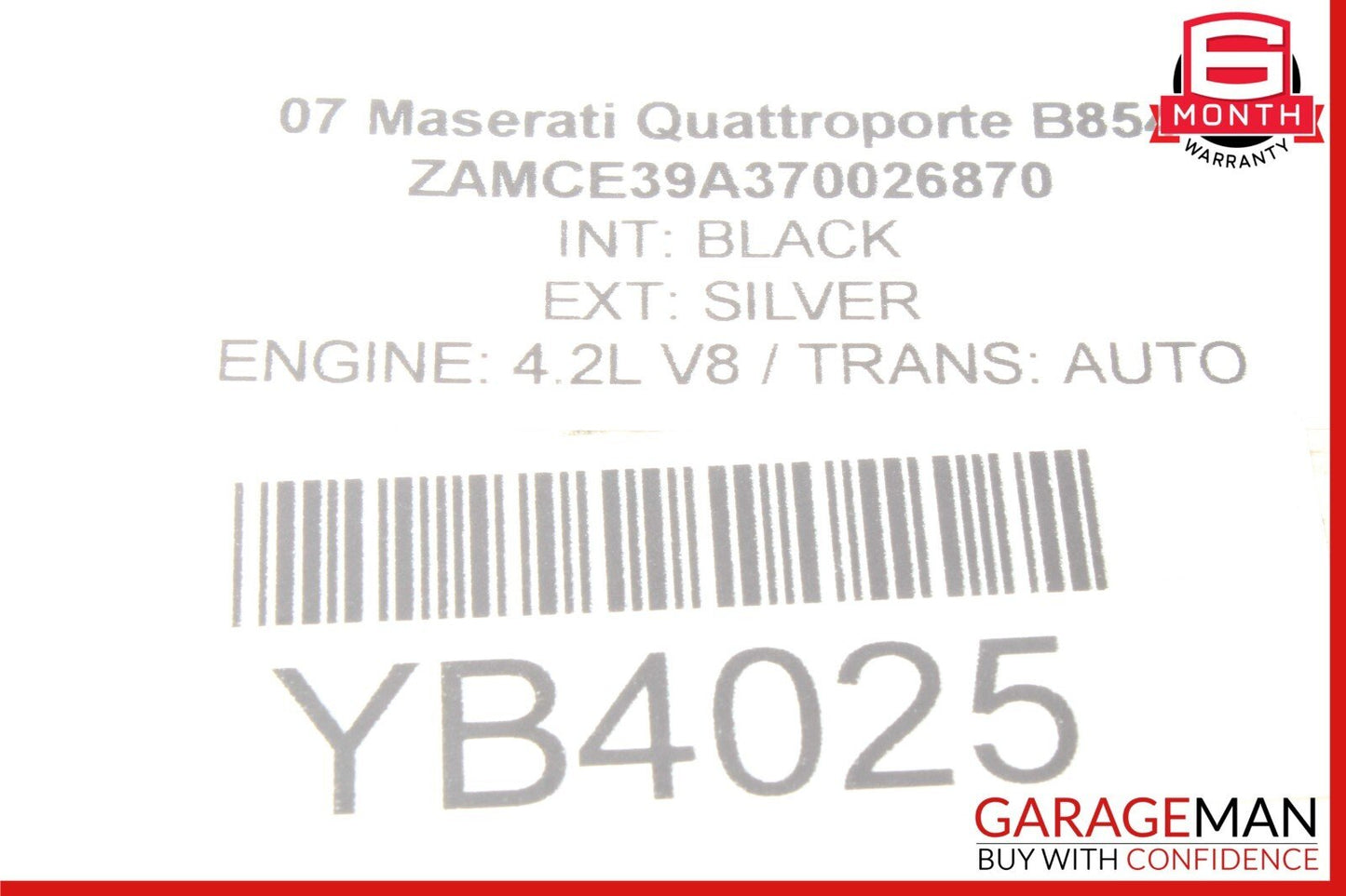 04-11 Maserati Quattroporte M139 GranTurismo M145 Power Steering Pump OEM