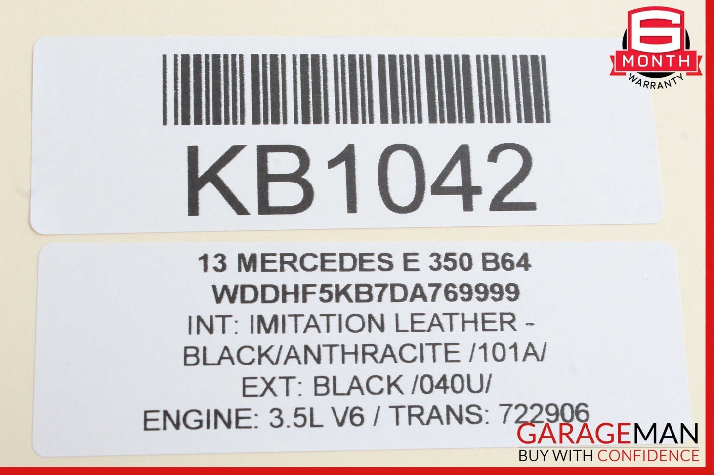 10-16 Mercedes W212 E350 ECU ECM Engine Computer Control Module Unit OEM