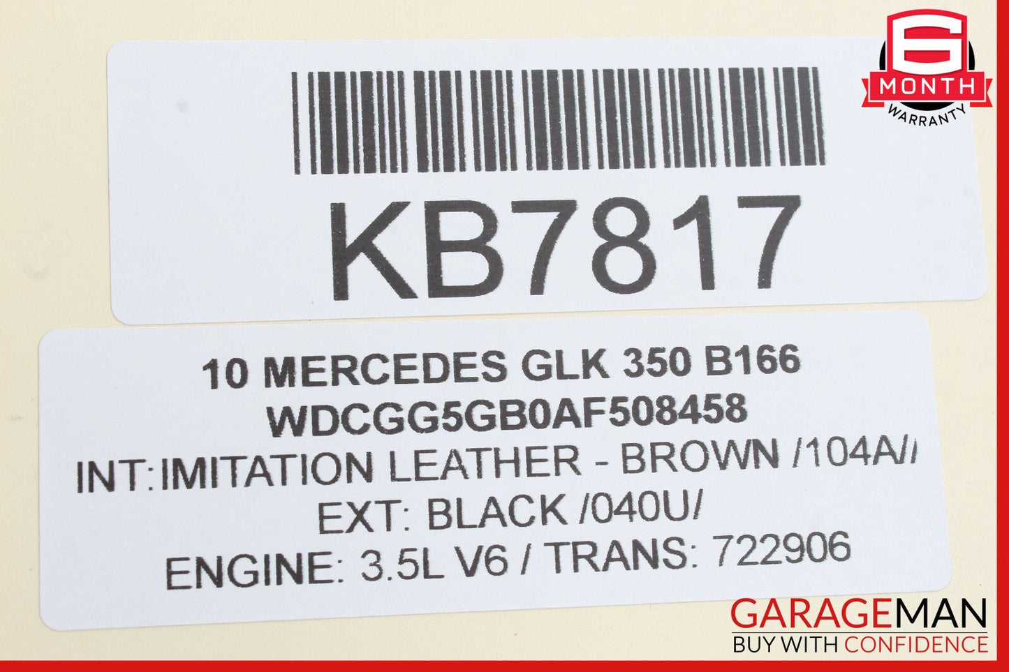 10-15 Mercedes X204 GLK350 Front Right Side Door Panel Tweeter Speaker Cover OEM