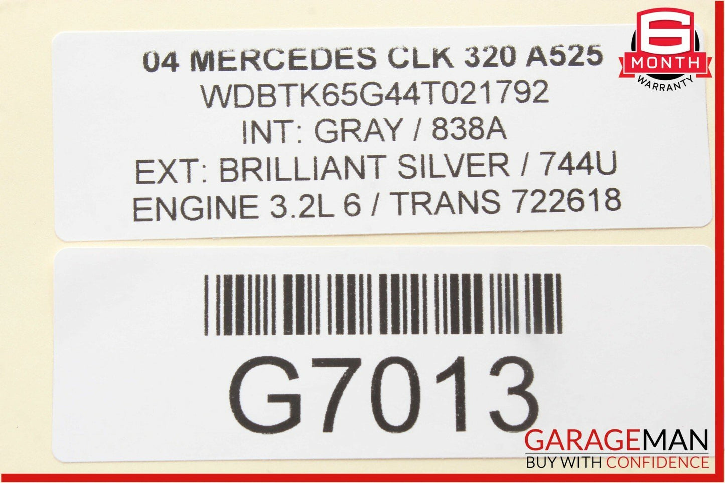 03-09 Mercedes W209 CLK320 Rear Right Side Telephone GPS Antenna Amp Amplifier