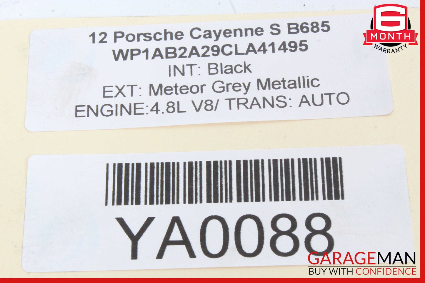 11-18 Porsche Cayenne 958 S Rear Right / Left Tie Rod Control Arm OEM