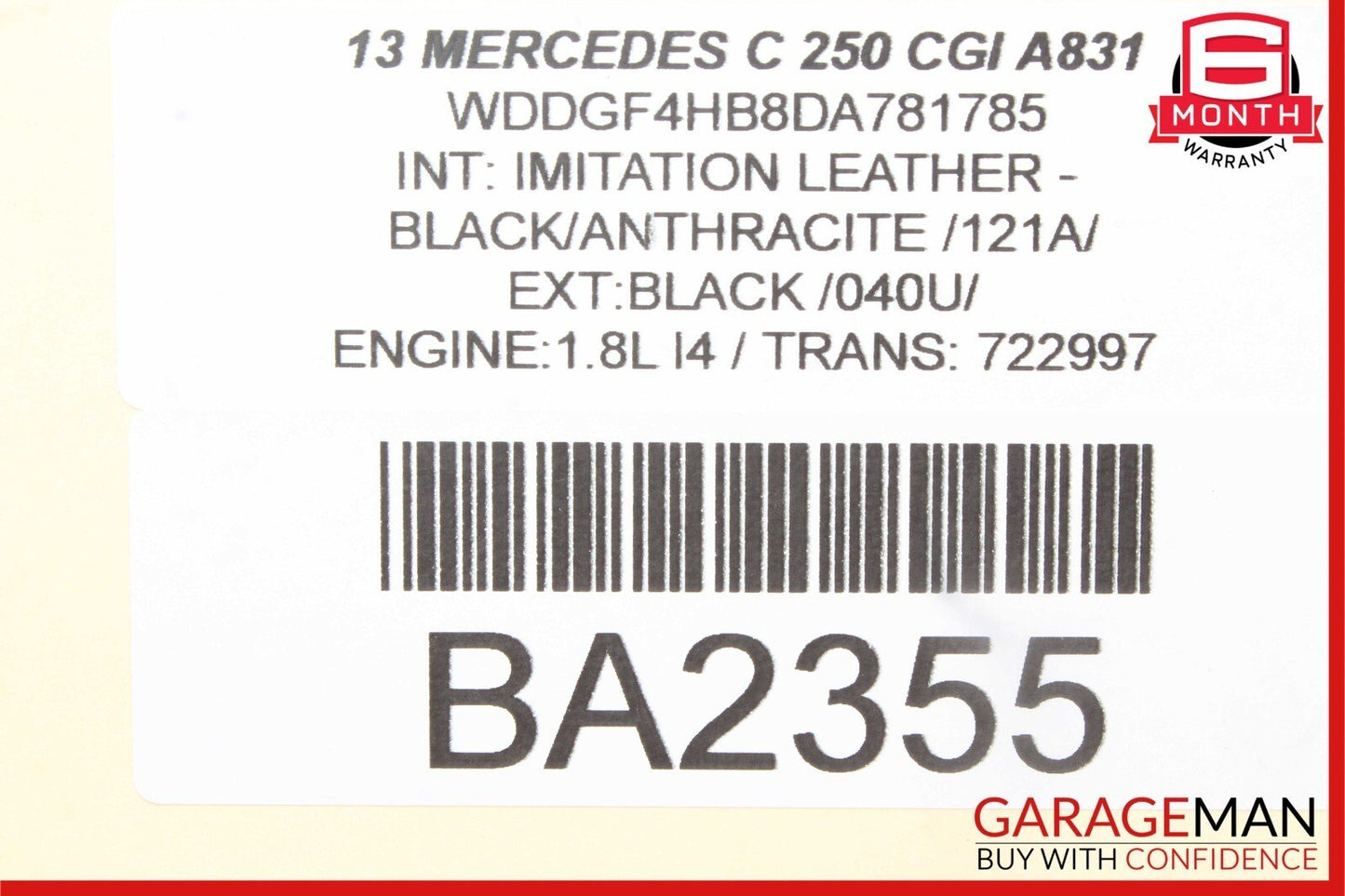 12-14 Mercedes W204 C250 E250 M271 Fuel Gas Pump Sending Unit Assembly