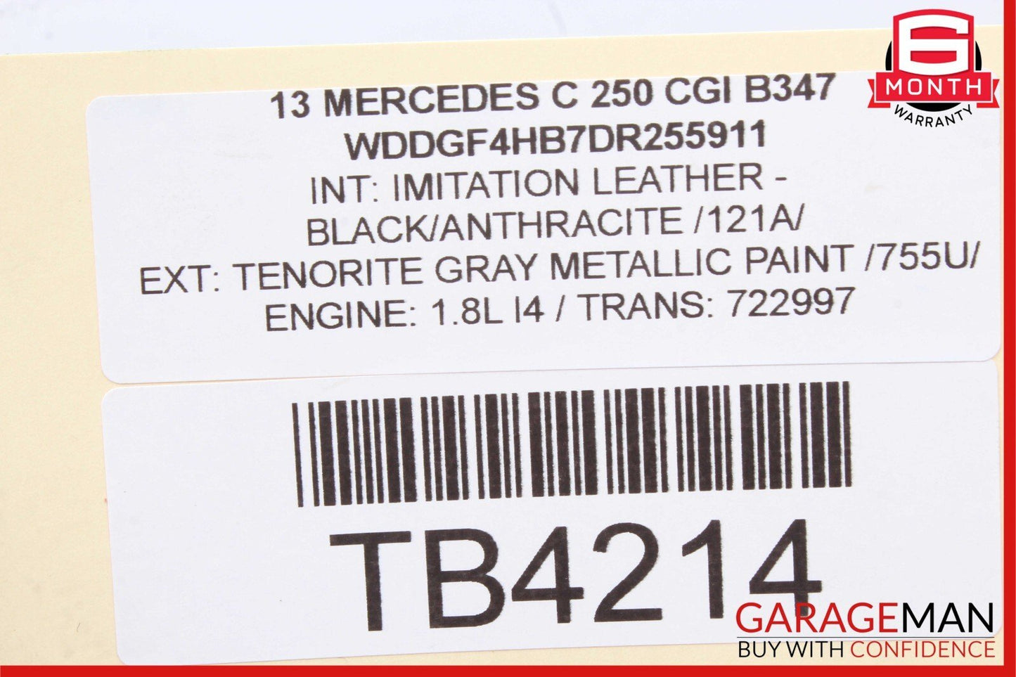 12-15 Mercedes W204 C250 SLK250 M271 Engine Oil Filter Housing 2711801210 OEM