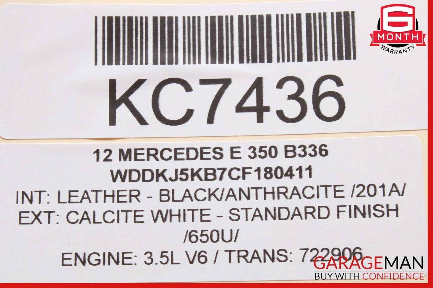 10-17 Mercedes W212 E350 E400 Rear Window Regulator Control Module OEM