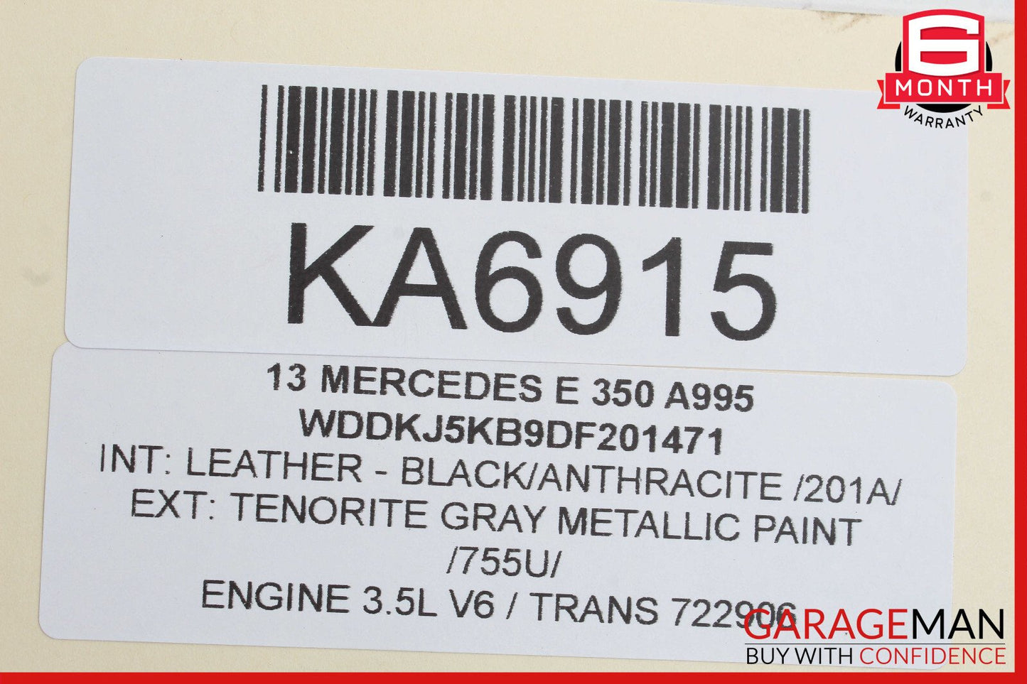 08-17 Mercedes W207 E350 SLK250 Front Right Side Spindle Knuckle Hub OEM