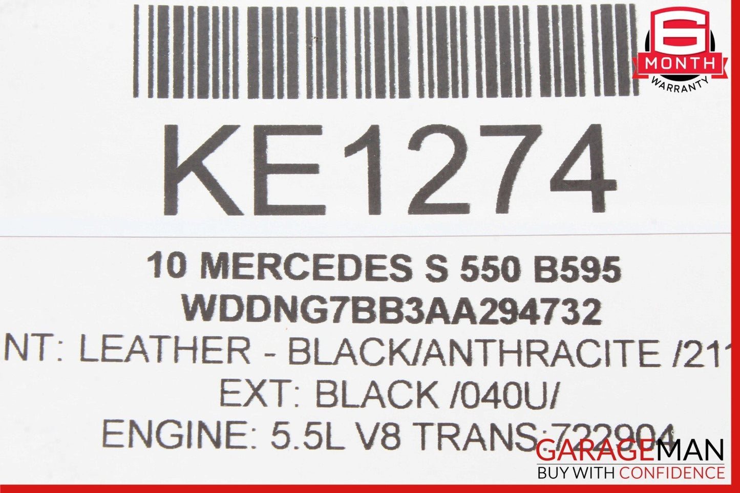 10-13 Mercedes W221 S550 S63 CL550 Gas Pedal Accelerator Module Electronic OEM
