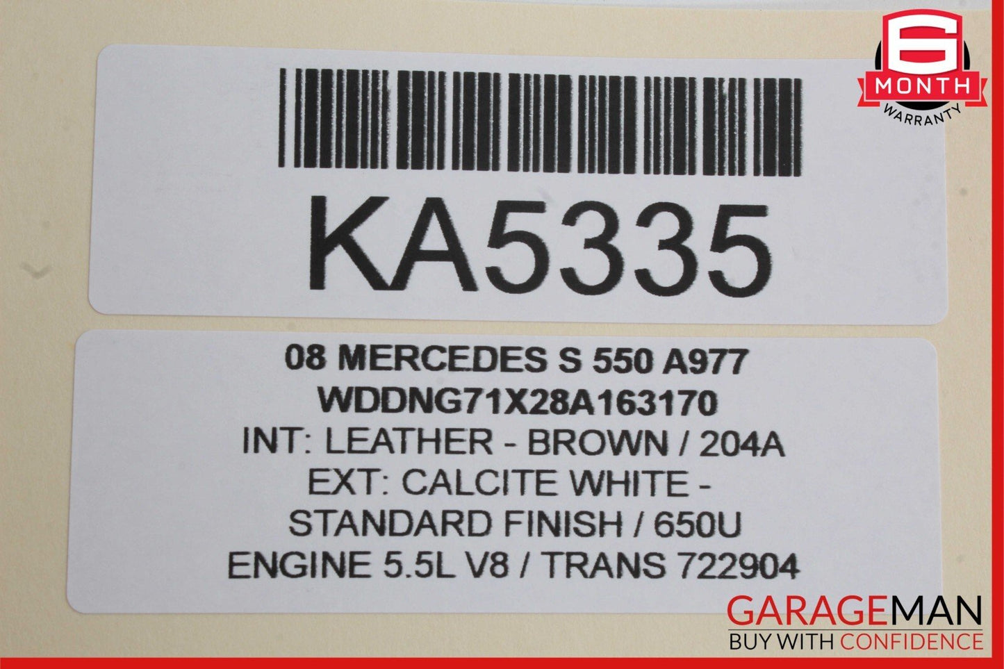 07-13 Mercedes S550 CL63 Front Left Side Door Lock Latch Actuator Keyless Go