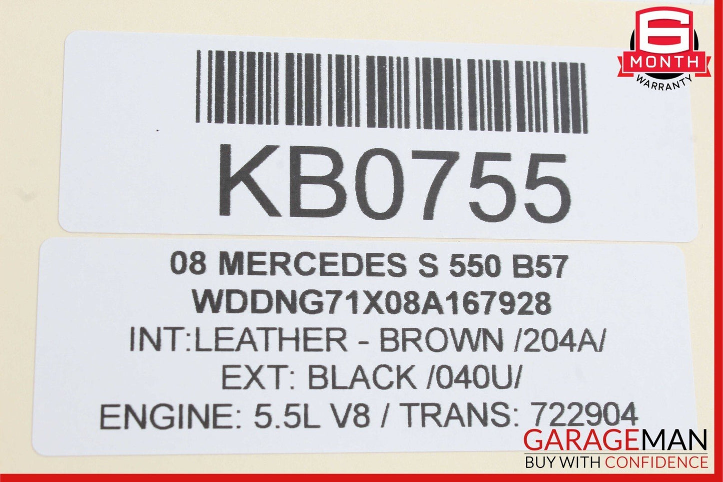 07-13 Mercedes W221 S450 S550 Rear Right or Left Side Door Control Module Unit