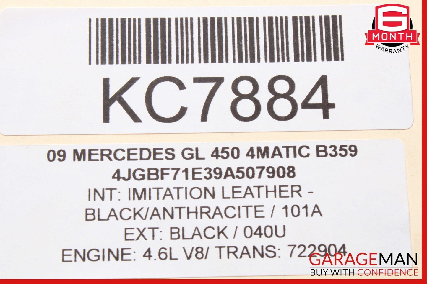 06-13 Mercedes X164 GL450 R350 GL550 Rear Right Side Door Lock Latch Actuator