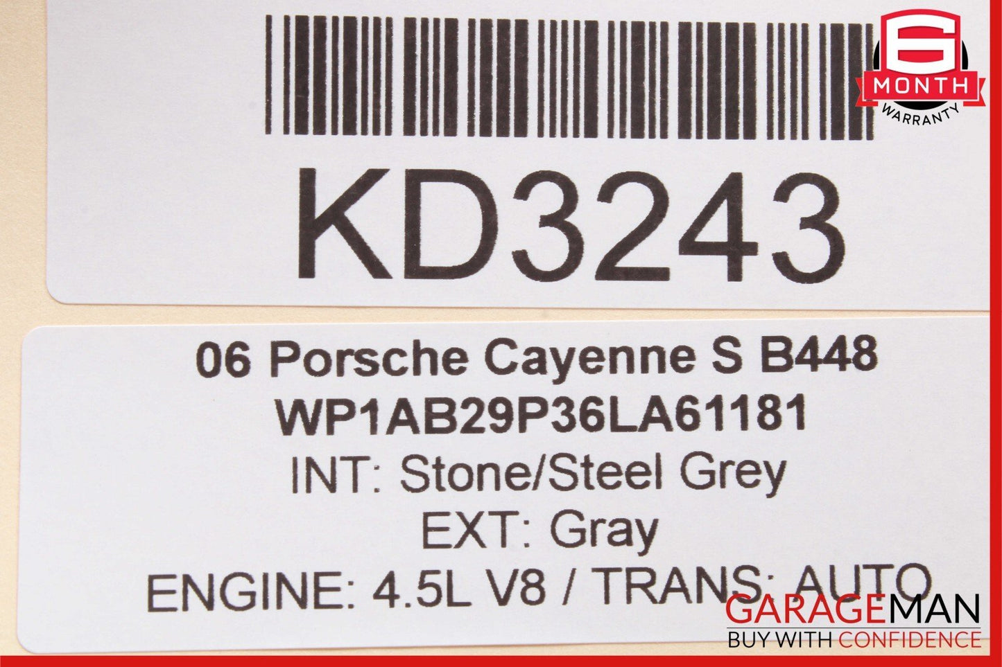 03-10 Porsche Cayenne 955 957 Front Right Side Power Seat Adjust Motor Unit