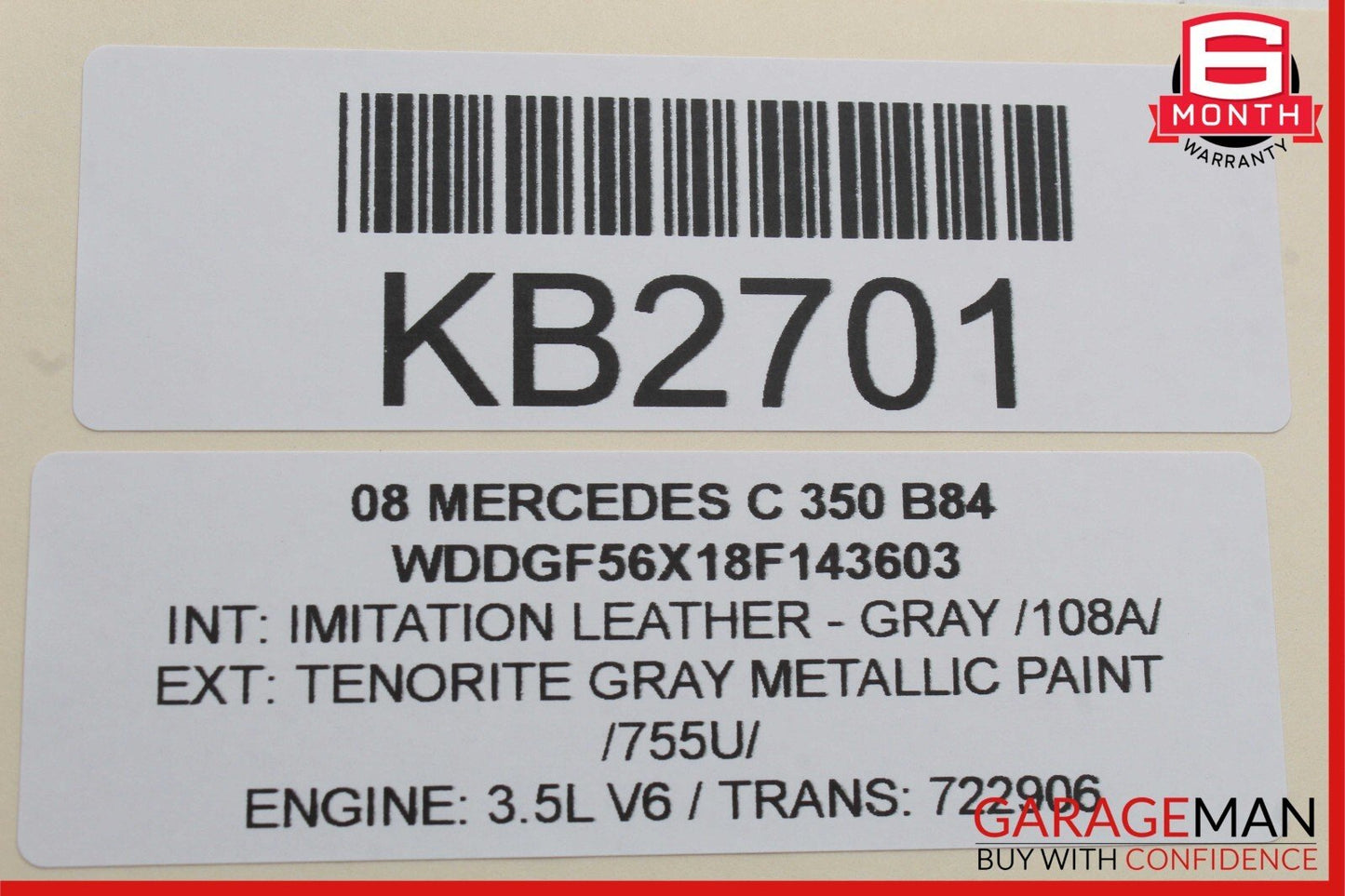 08-11 Mercedes W204 C350 Climate Control Surround Trim Cover Panel OEM