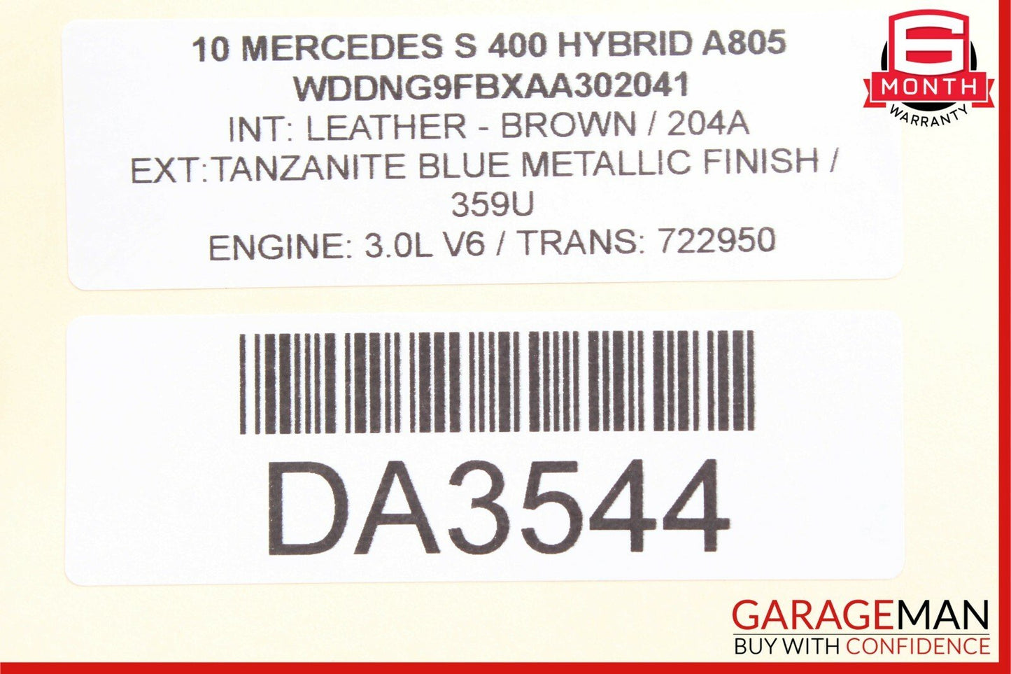 10-13 Mercedes W221 S400 E550 Distronic Adaptive Cruise Control Module OEM