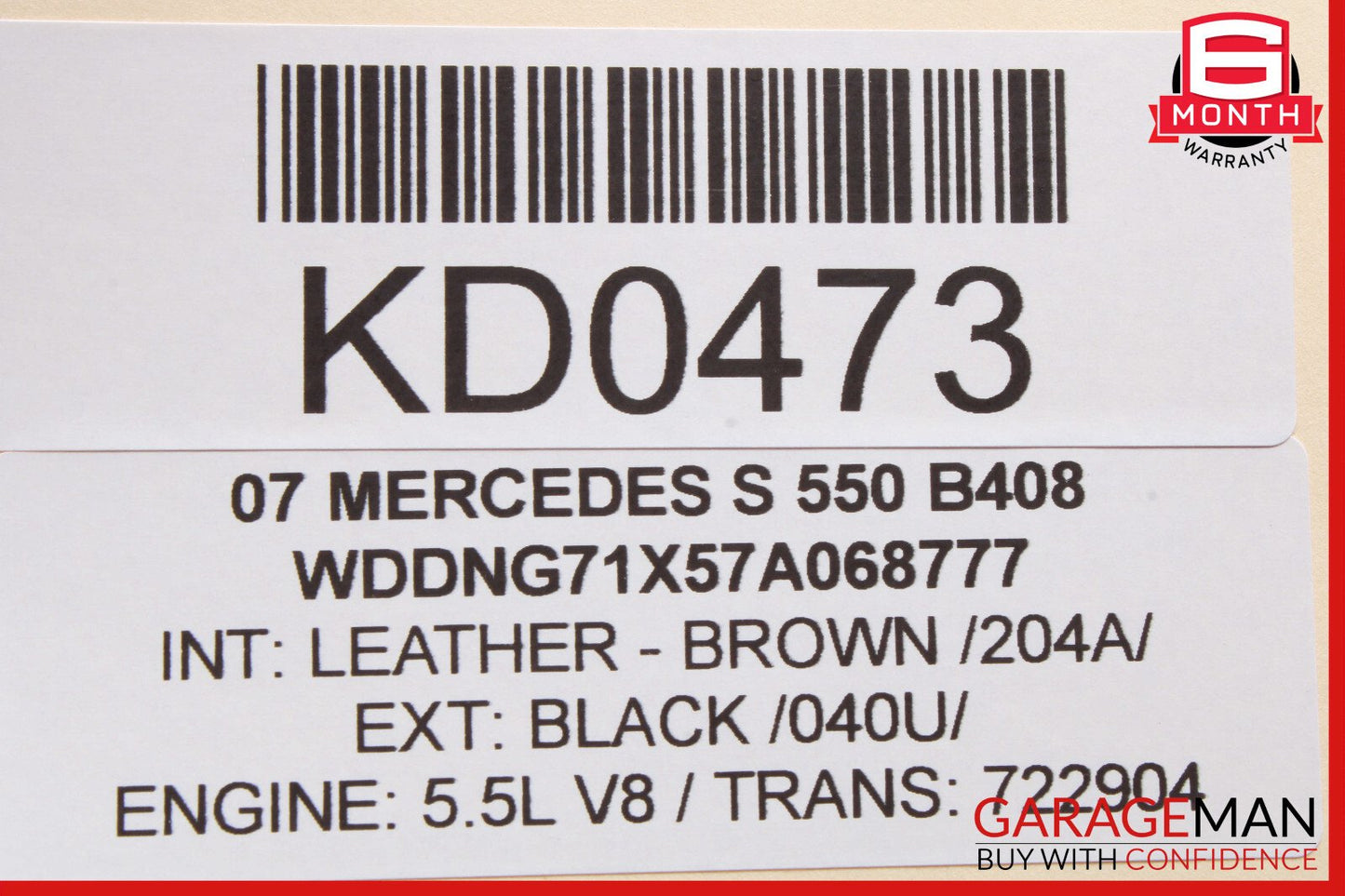 07-13 Mercedes W221 S550 S400 S63 AMG Front Right Side Exterior Door Handle OEM