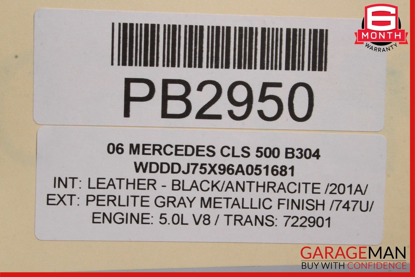 03-09 Mercedes W211 E320 E350 CLS550 A/C Air AC Condenser Cooler 2115001154 OEM