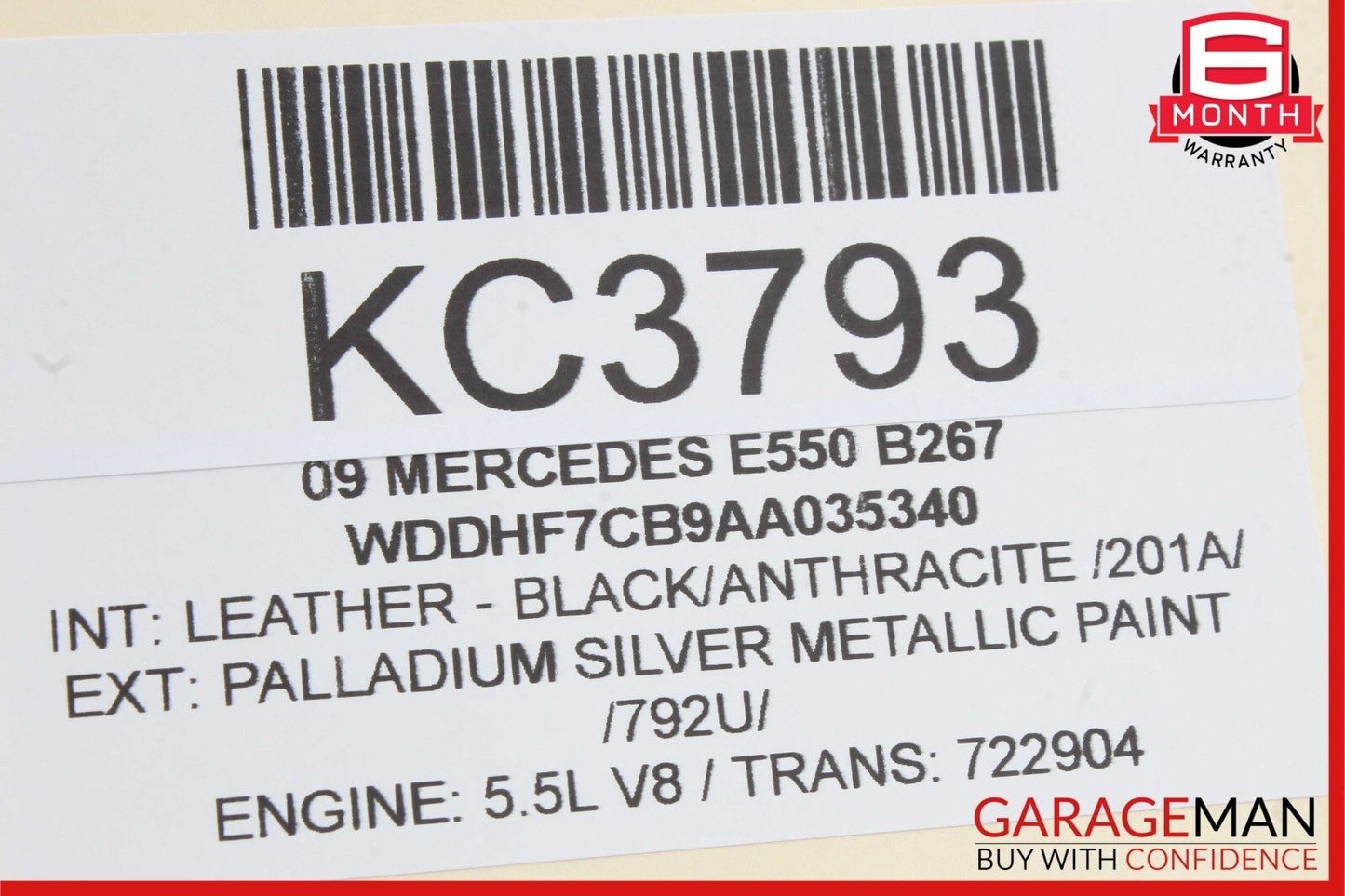 08-14 Mercedes W212 E550 C300 Panoramic Sunroof Sun Roof Motor 2048201442 OEM