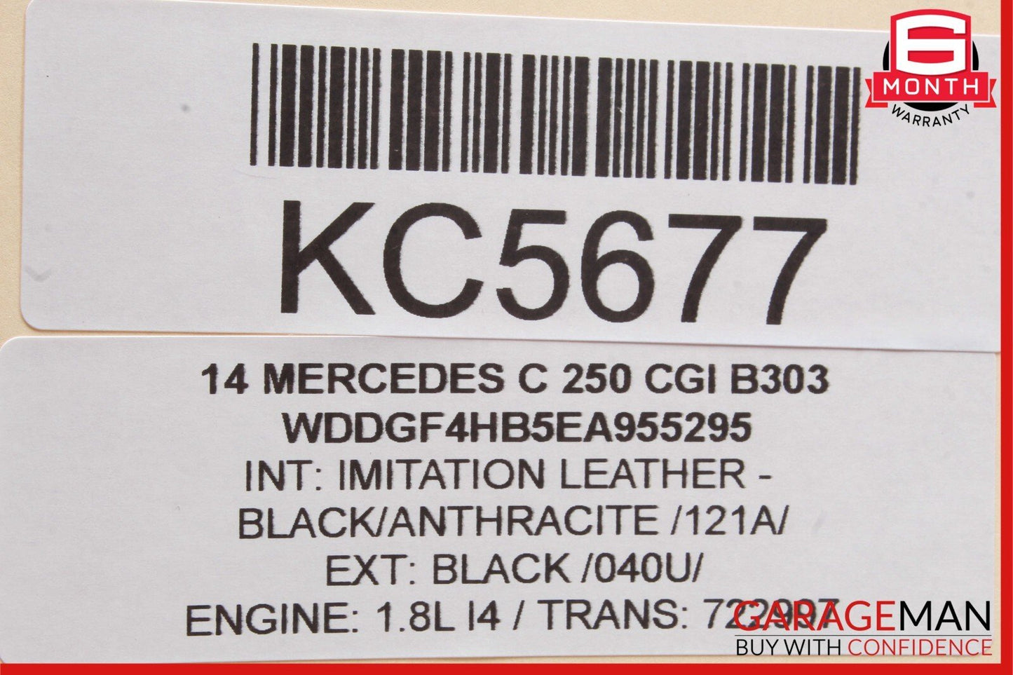 12-14 Mercedes W204 C250 C300 C63 Right Passenger Side Exterior Door Handle