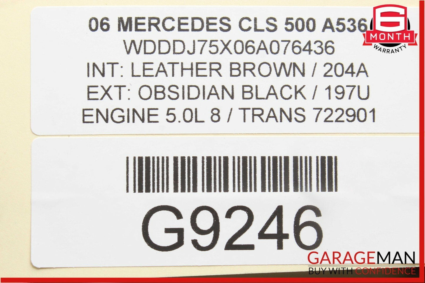 06-11 Mercedes W219 CLS500 Front Left Keyless Go Door Lock Latch Actuator OEM