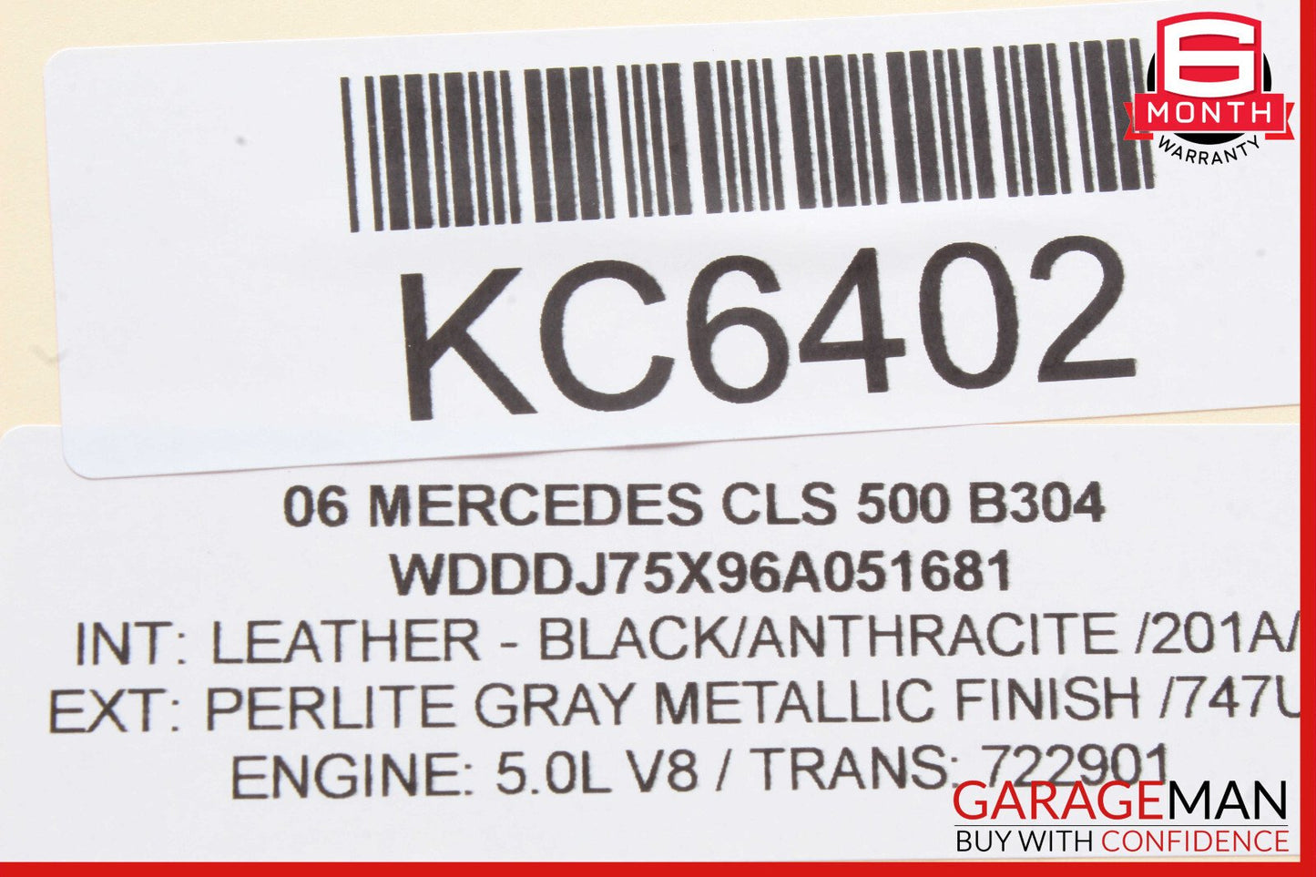 06-11 Mercedes W219 CLS500 CLS55 AMG Front Left Driver Door Control Module OEM