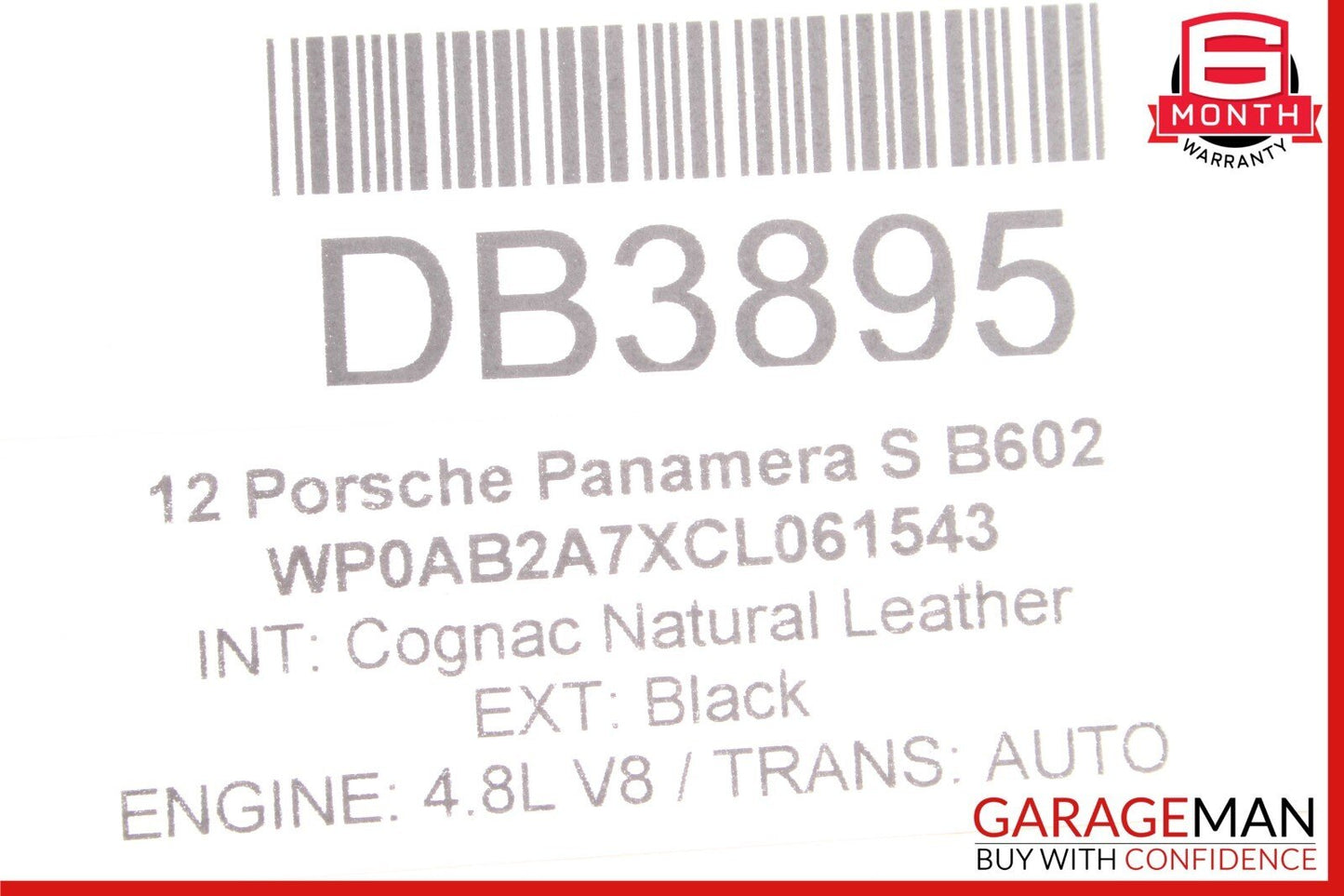 10-16 Porsche Panamera 970 Rear Axle Cross Support Bracket Crossmember Frame OEM