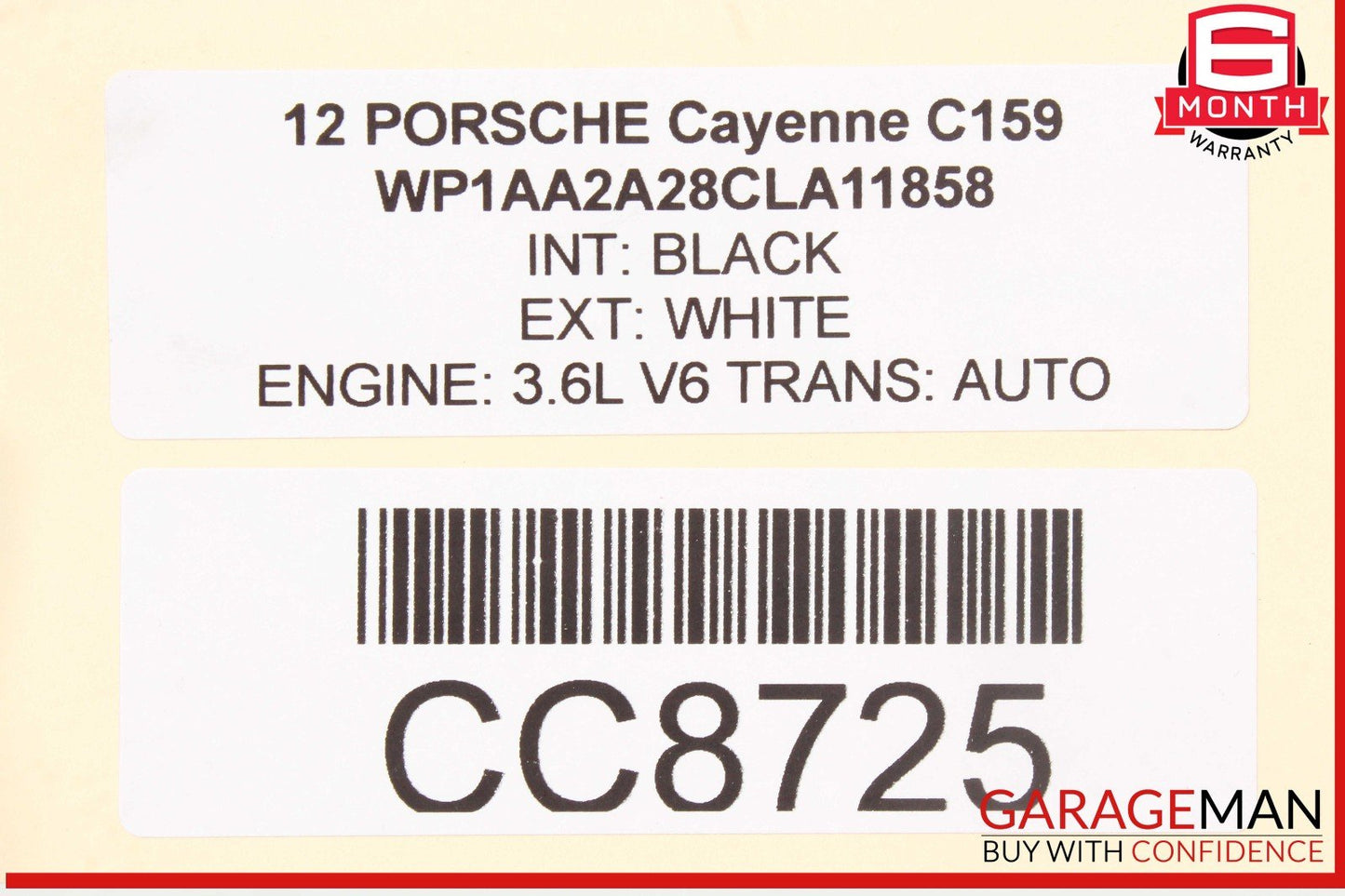 11-18 Porsche Cayenne 958 Rear Differential Diff Axle Carrier OEM