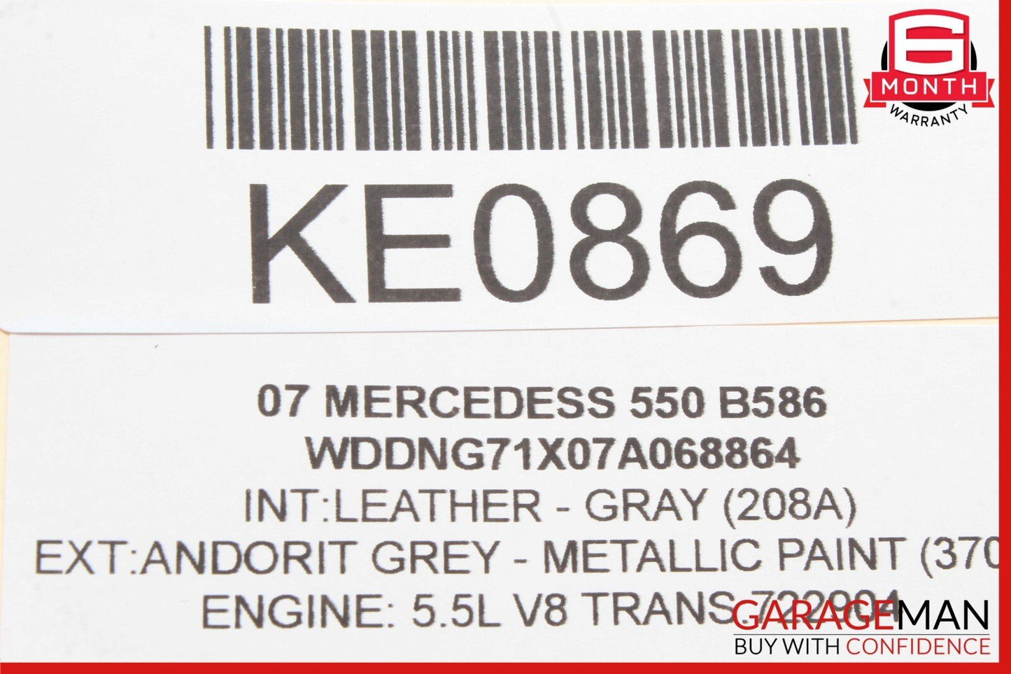 07-13 Mercedes W221 S550 S400 Rear Left Side Seat Control Memory Switch OEM