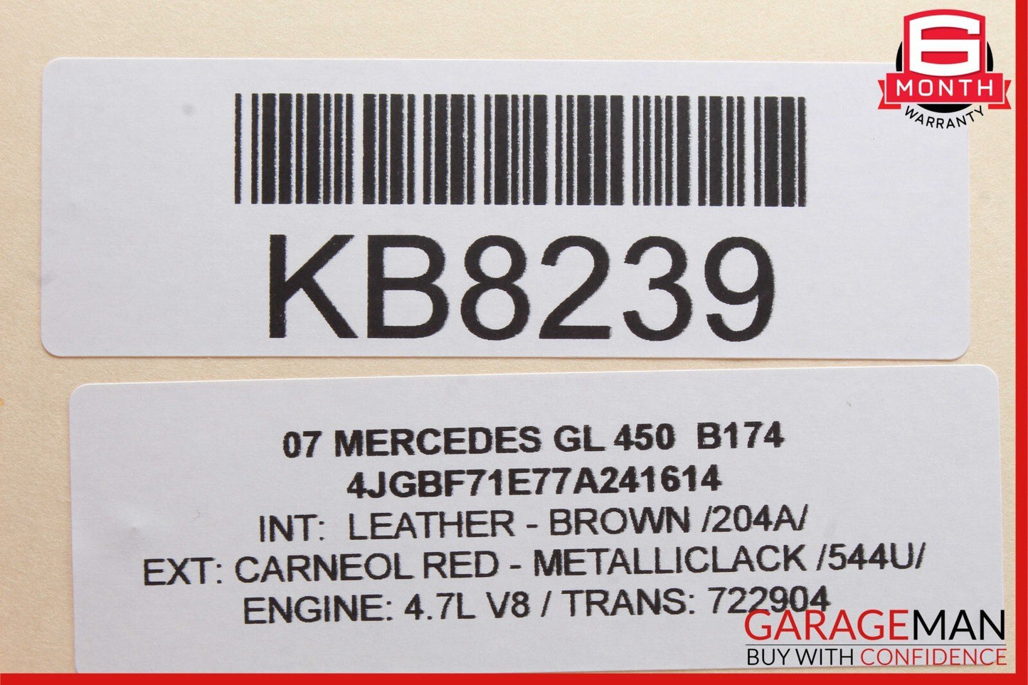 03-12 Mercedes GL450 CLS550 ML550 Sirius Satellite Radio Receiver Module Unit