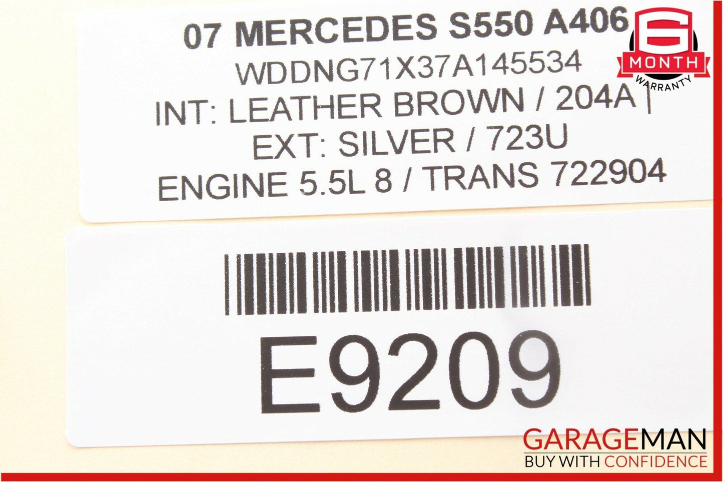 07-14 Mercedes-Benz S550 W221 Electric Power Supply Control Fuse Box Module 2215400401