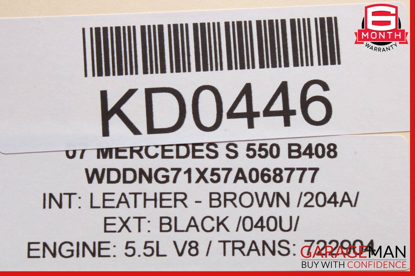 07-10 Mercedes W221 S550 CL550 Bluetooth Communication Module 2168206726 OEM