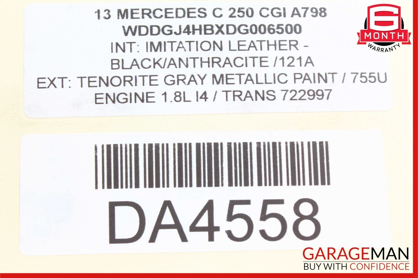 12-15 Mercedes W204 C250 E250 Power Steering Column Shaft Joint 2044620078 OEM