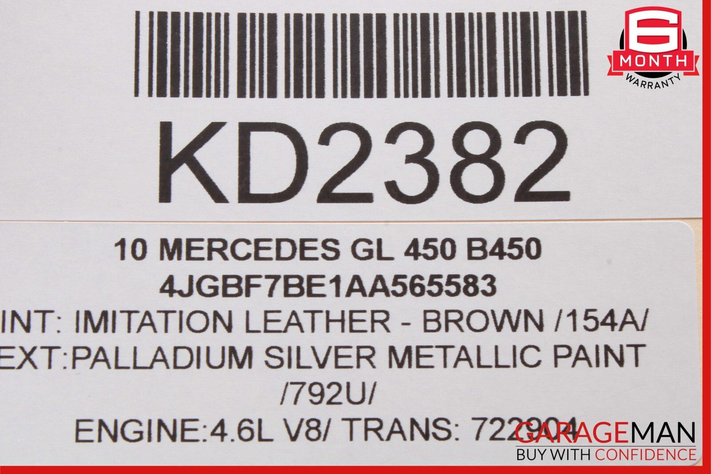 07-12 Mercedes X164 GL450 GL550 3rd Third Seat Row Power Folding Control Module
