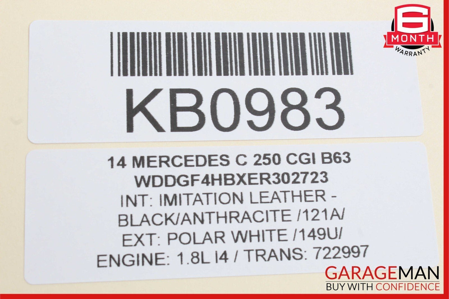 12-14 Mercedes W204 C250 C300 C350 Rear SAM Module Relay Fuse Box Assembly OEM