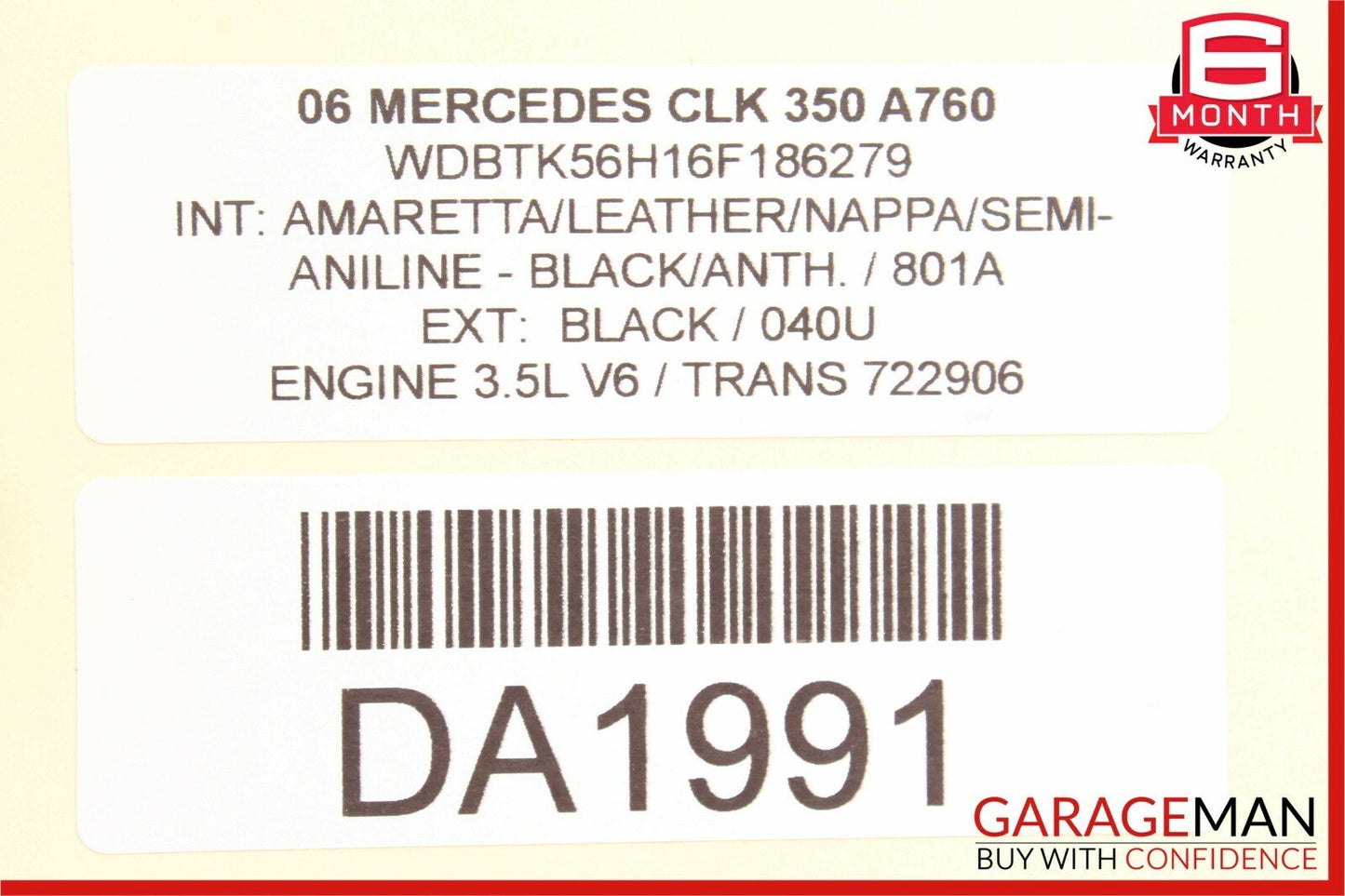 03-09 Mercedes W209 CLK350 CLK500 Front Right Side Suspension Lower Control Arm