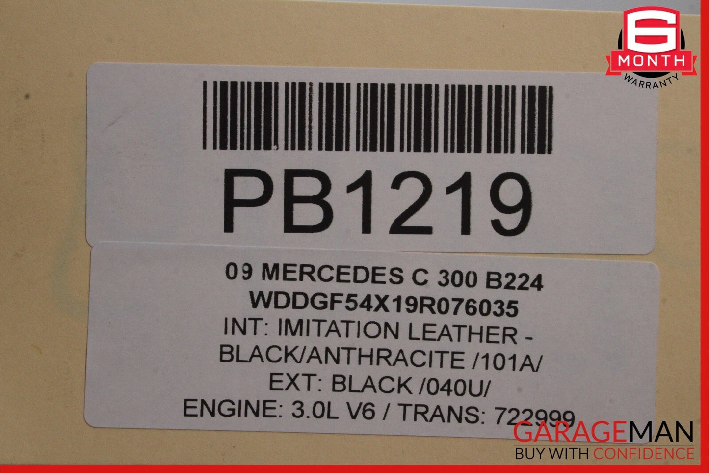 06-11 Mercedes W204 C300 722.9 7G Automatic Transmission Assembly 722.999 95k