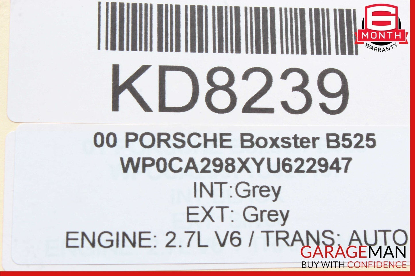 97-04 Porsche Carrera 996 911 Boxster 986 Rear Suspension Lower Control Arm OEM