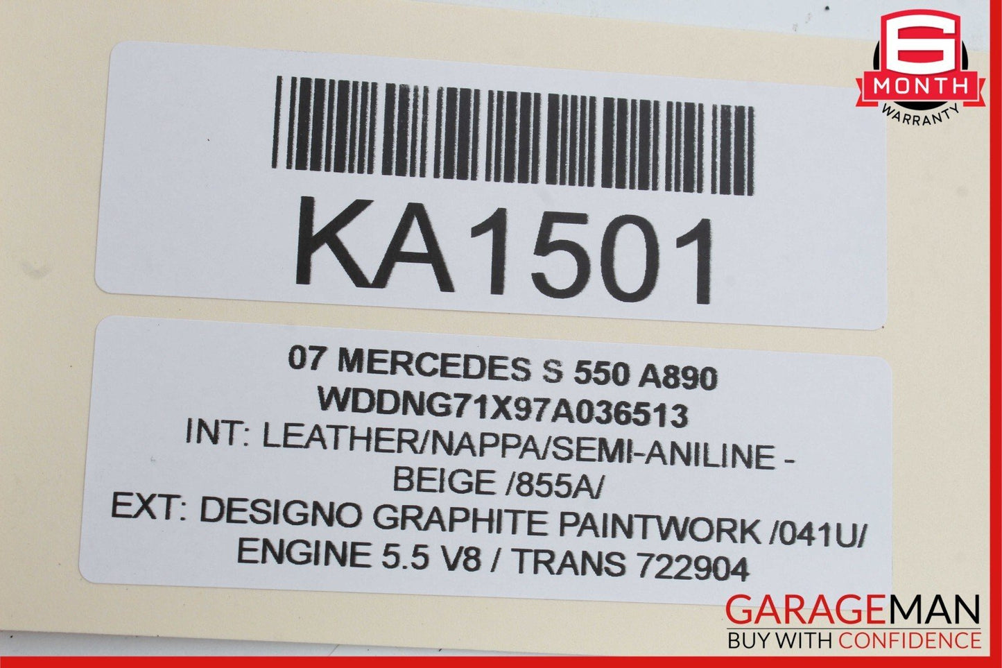 07-14 Mercedes W221 S550 CL600 S450 Steering Gear Coupling 2214620578 OEM