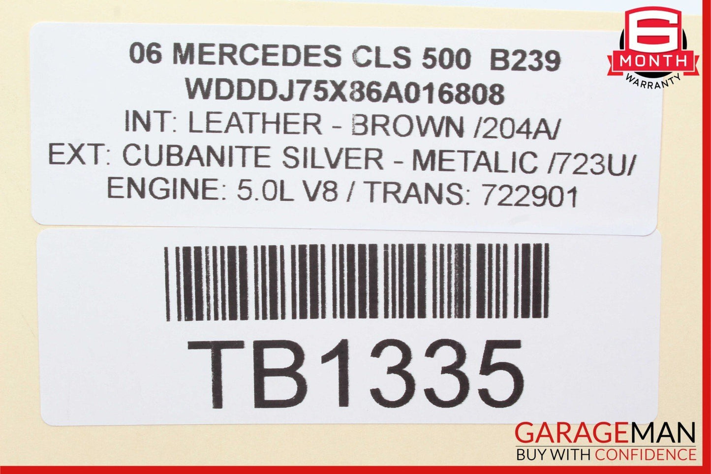 03-11 Mercedes W211 E550 CLS500 Front Right Passenger Side Lower Control Arm RWD