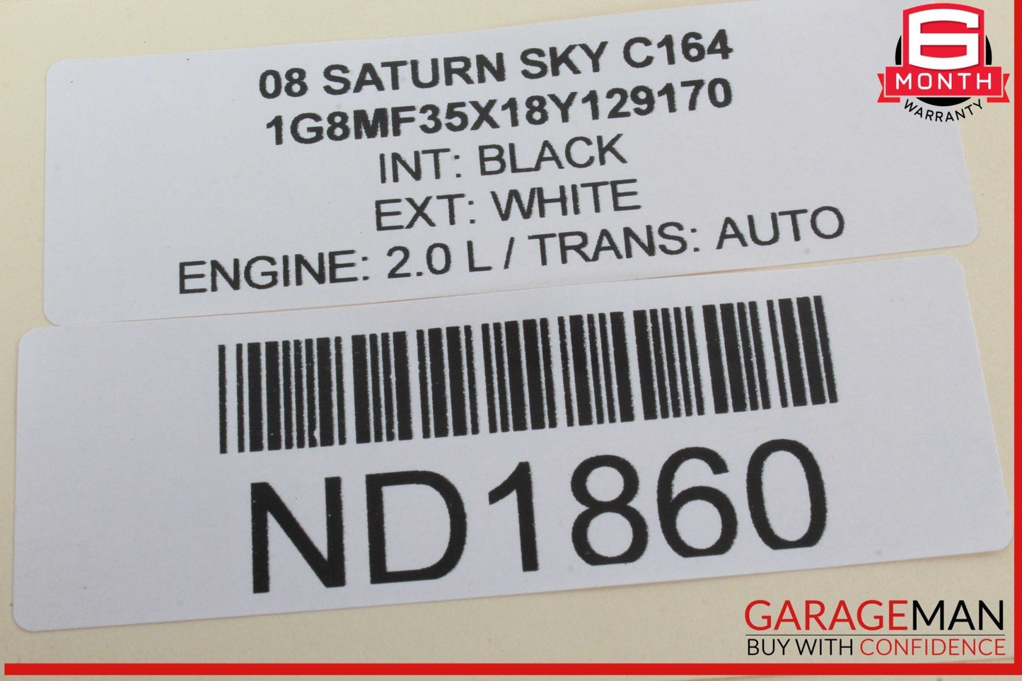 07-10 Saturn Sky Front Right Passenger Side Exterior Door Handle Black OEM