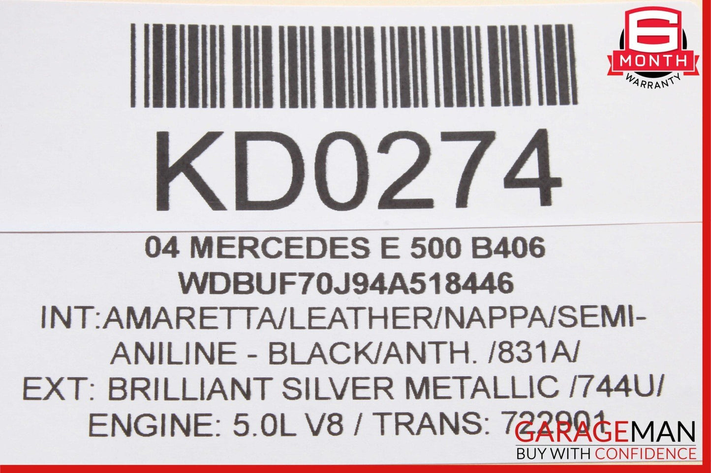 03-09 Mercedes W211 E550 E500 E63 AMG Rear Right Door Controller Module Unit