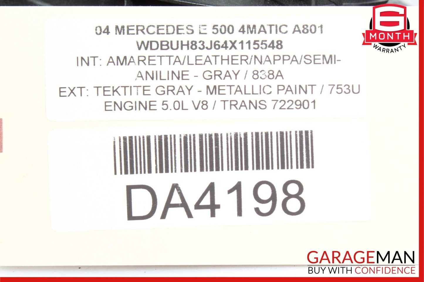 03-06 Mercedes W211 E500 Rear Right & Left Side Door Audio Sound Speaker Set OEM
