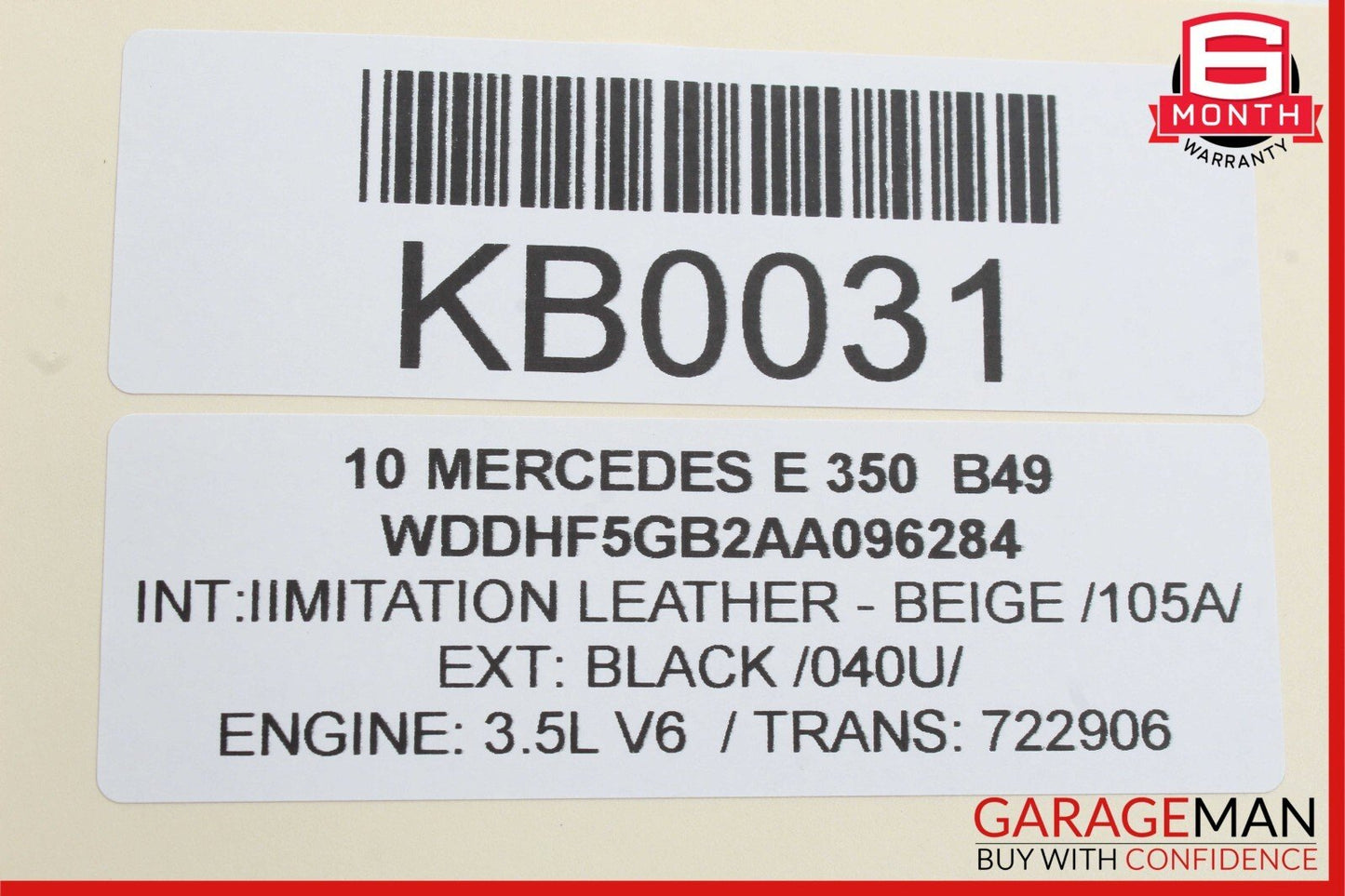 10-13 Mercedes W212 E350 Center Dash A/C Air Vent Hazard Light Trim Assembly OEM
