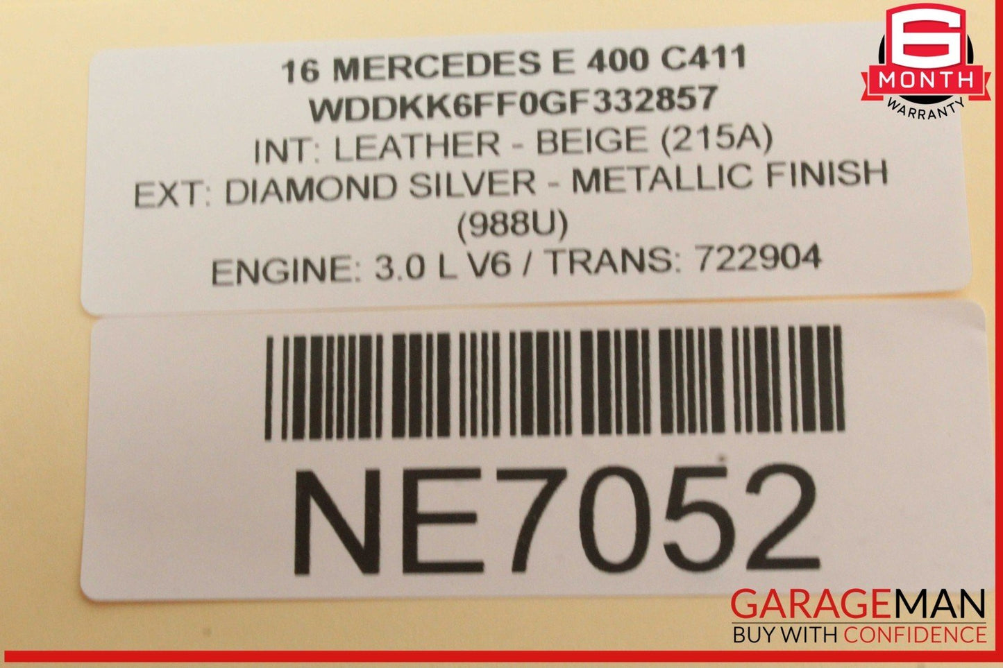 14-17 Mercedes W207 E400 E550 Left Driver Side Dashboard AC A/C Air Vent OEM