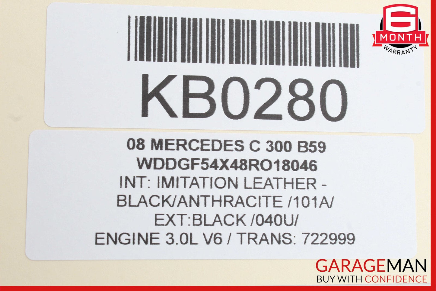 08-14 Mercedes W204 C300 C250 Rear Right Side Door Lock Latch Actuator OEM