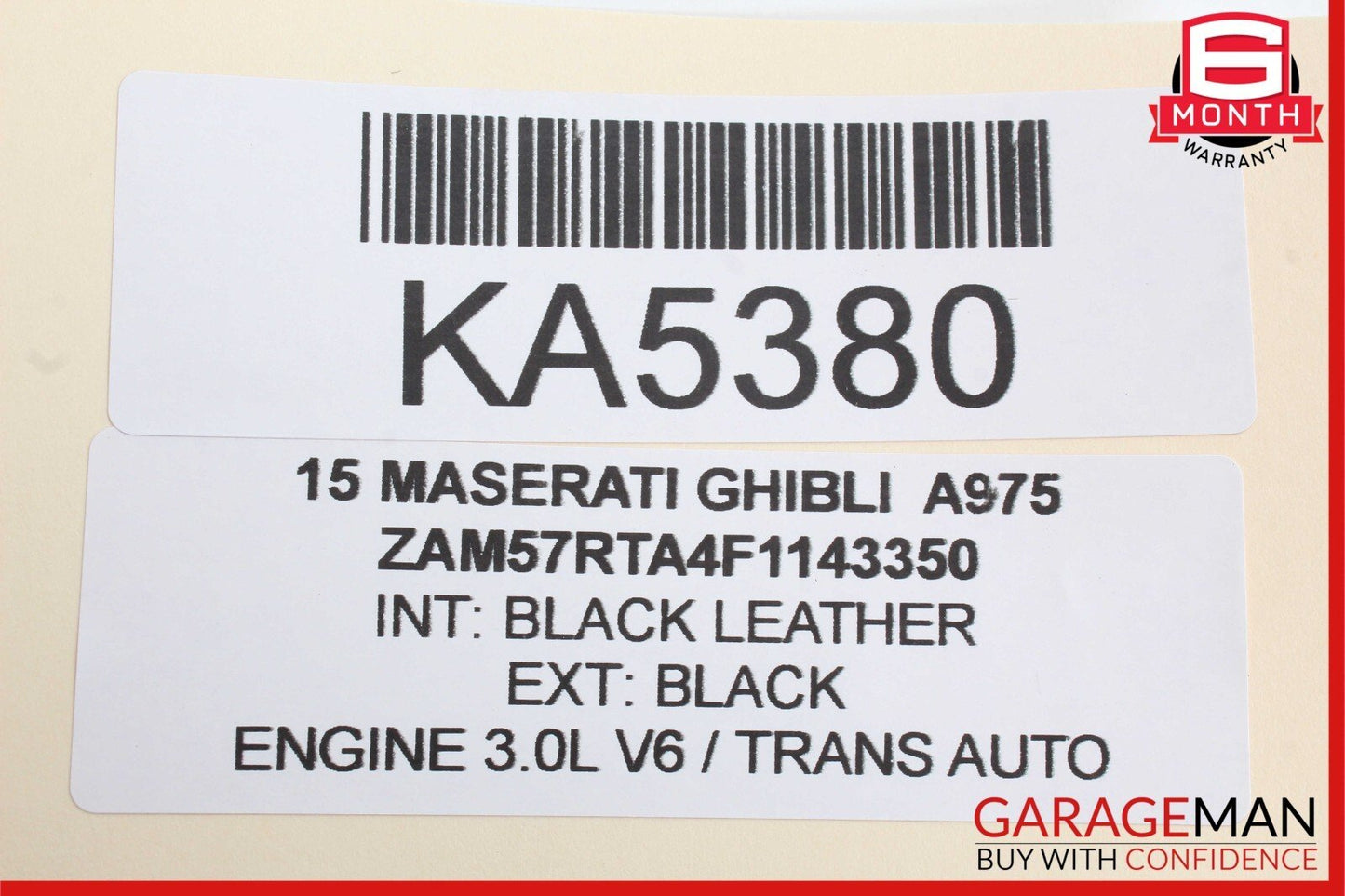 14-17 Maserati Ghibli ECU ECM Engine Computer Control Module Unit
