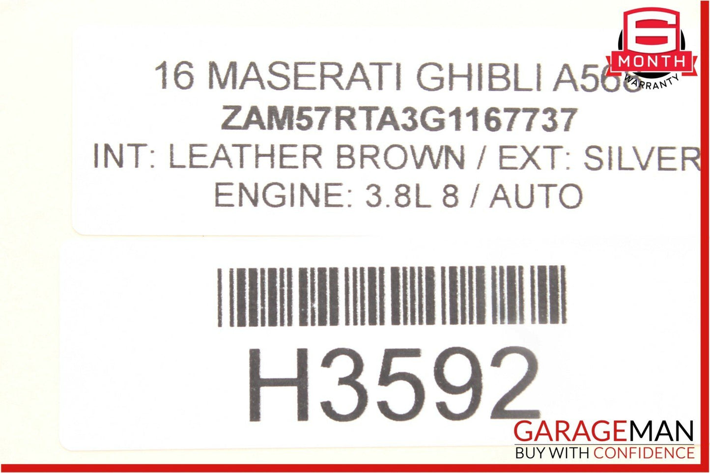 14-17 Maserati Ghibli Rear Left Driver Side Spindle Knuckle Hub Bearing OEM