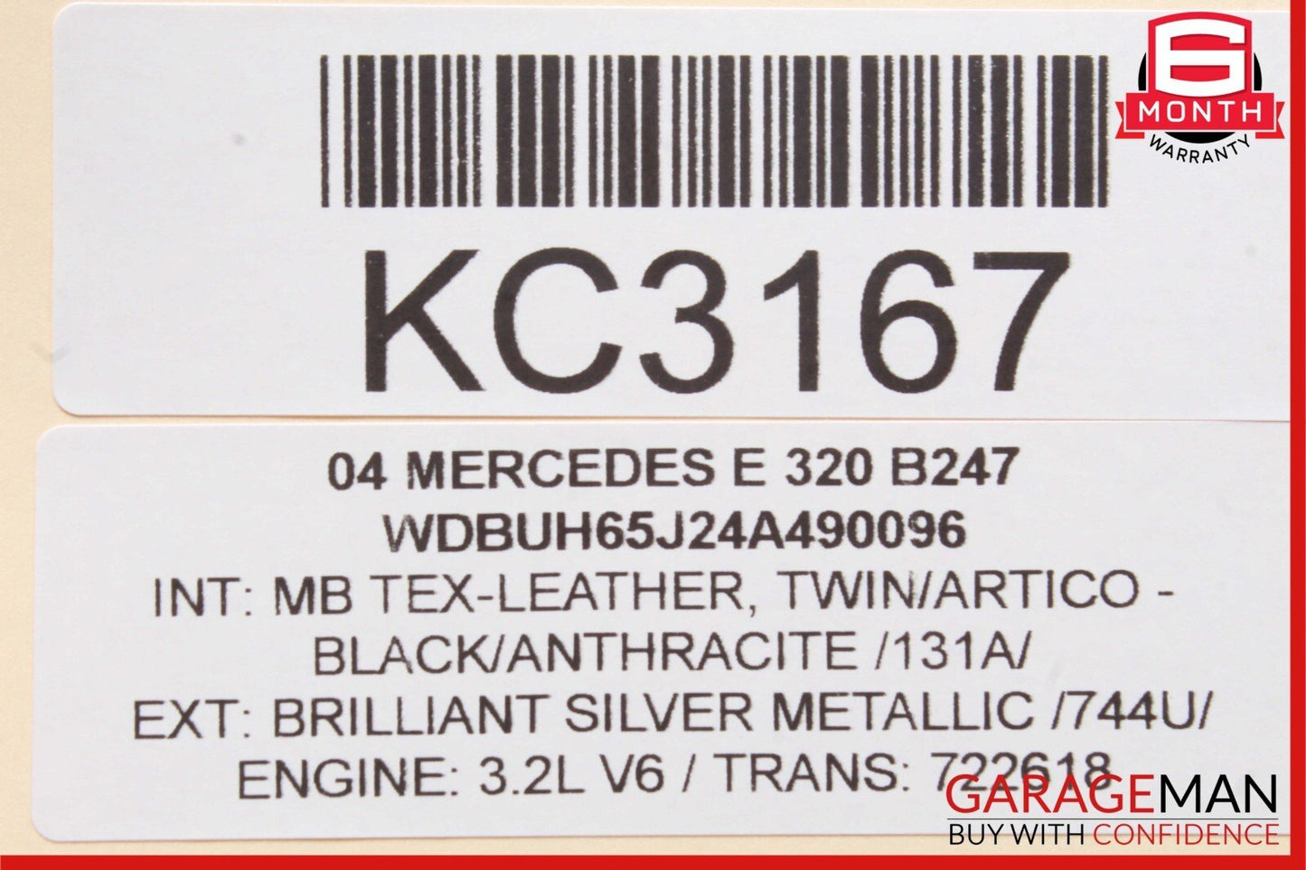 03-09 Mercedes W211 E320 Front Right Passenger Side Tweeter Speaker Trim Cover