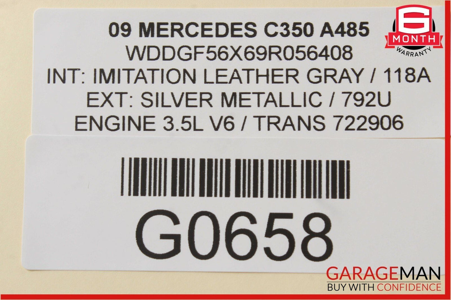 08-14 Mercedes W204 C350 Front Right Passenger Side Door Control Module Unit OEM