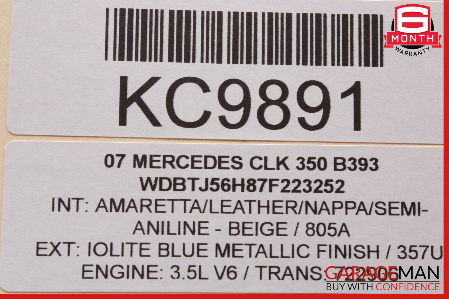 12-15 Mercedes W204 C250 Engine Motor Turbocharger Exhaust Manifold Header Assy